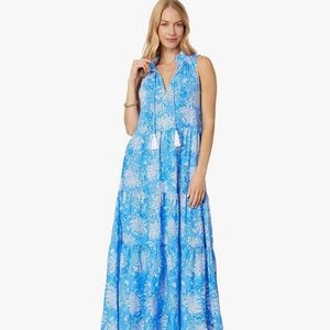 Lilly Pulitzer Malone Sleeveless Maxi Dress S